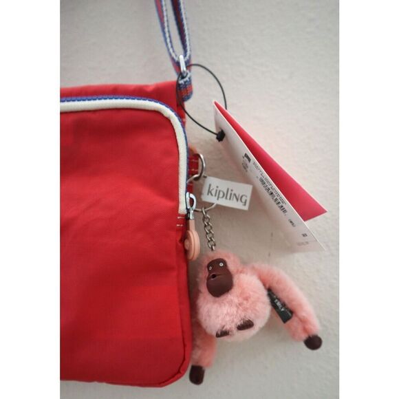 Kipling KIA2V1-P0C Women's Red/Berry Blitz NWEldorado Crossbody Bag - Picture 6 of 14